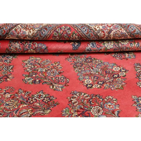 Tappeto Sarough Persia marrone bianco 215x330