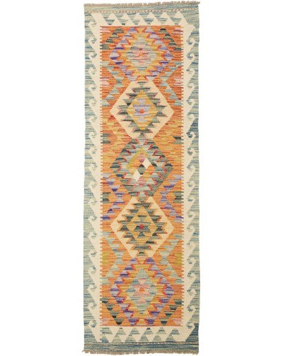 Tappeto Kilim Afghanistan marrone 61x185