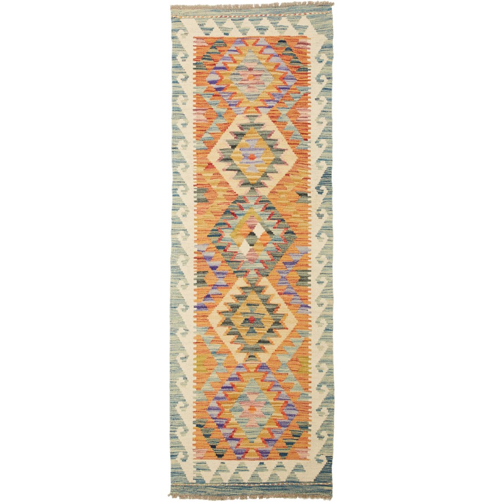 Tappeto Kilim Afghanistan marrone 61x185 Tappeto Kilim Afghanistan marrone 61x185