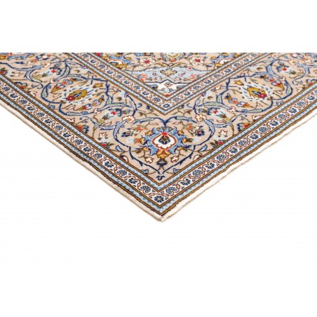 Tappeto Kashan Persia bianco verde 195x295