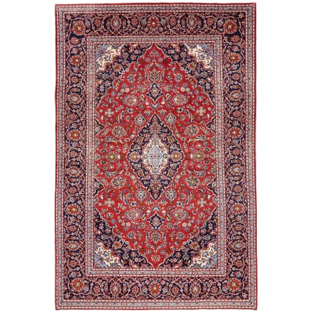 Tappeto Ardakan Persia marrone bianco 206x313