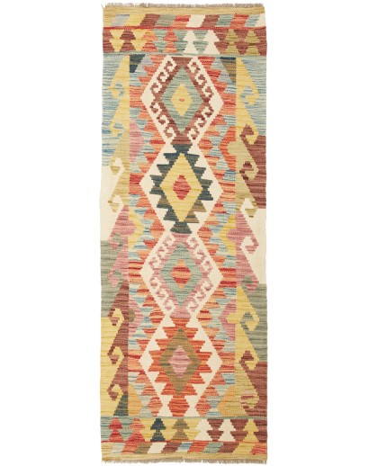 Tappeto Kilim Afghanistan marrone 65x182