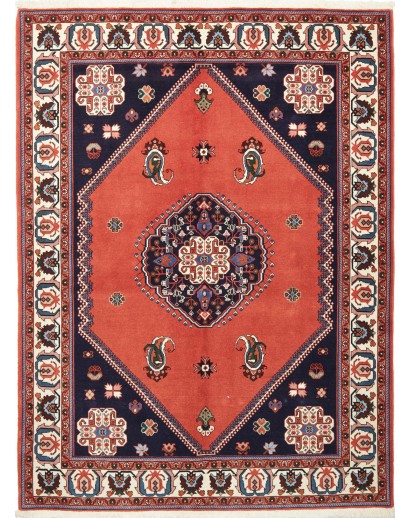 Tappeto Kaschkuli Persia marrone bianco 149x201