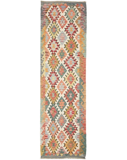 Tappeto Kilim Afghanistan marrone 81x288