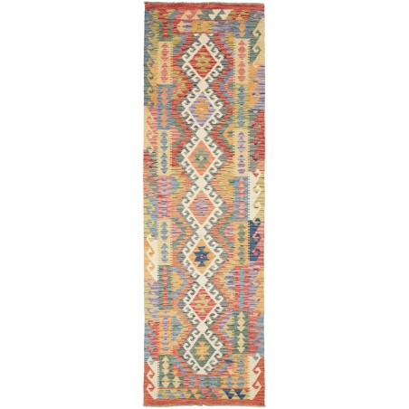 Tappeto Kilim Afghanistan marrone 87x297