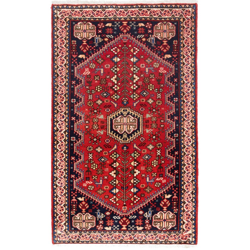 Tappeto Abadeh Persia marrone grigio 60x103