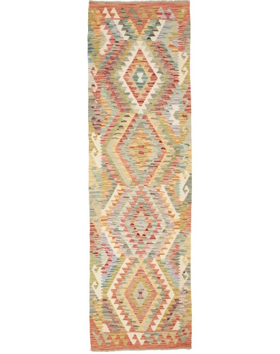Tappeto Kilim Afghanistan marrone 84x289