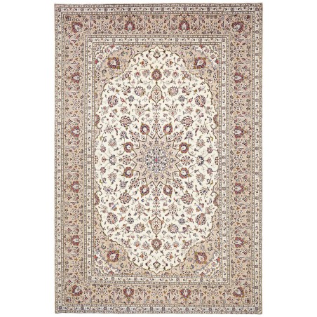 Tappeto Kashan Persia bianco 197x297