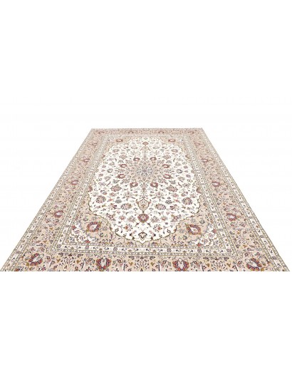 Tappeto Kashan Persia bianco 197x297