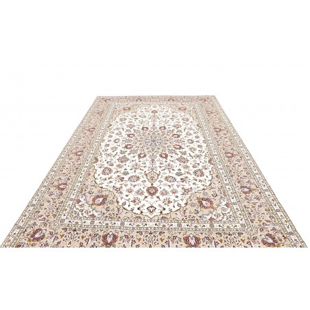 Tappeto Kashan Persia bianco 197x297