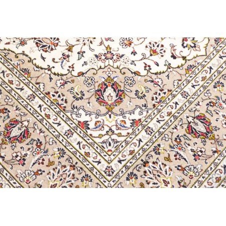 Tappeto Kashan Persia bianco 197x297