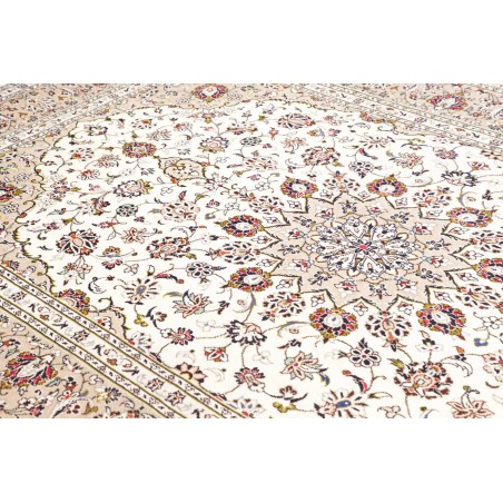 Tappeto Kashan Persia bianco 197x297