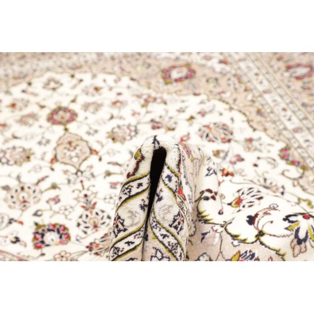 Tappeto Kashan Persia bianco 197x297