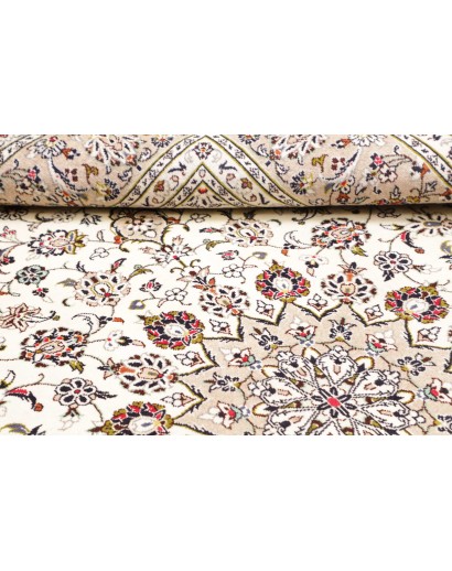 Tappeto Kashan Persia bianco 197x297