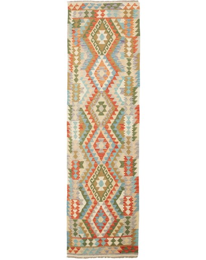 Tappeto Kilim Afghanistan marrone 79x295