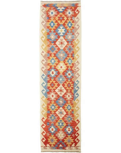 Tappeto Kilim Afghanistan marrone 78x299
