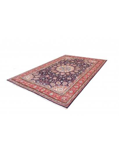 Tappeto Sarough Persia azzurro grigio 215x315