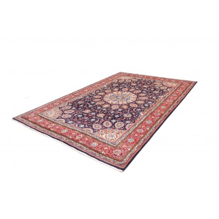 Tappeto Sarough Persia azzurro grigio 215x315