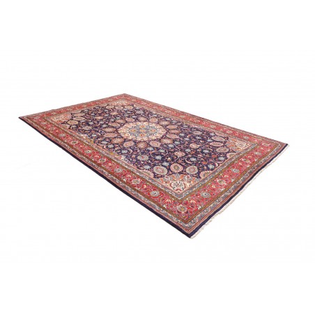 Tappeto Sarough Persia azzurro grigio 215x315