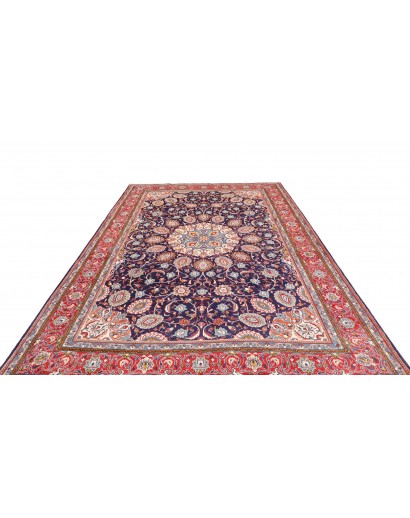 Tappeto Sarough Persia azzurro grigio 215x315