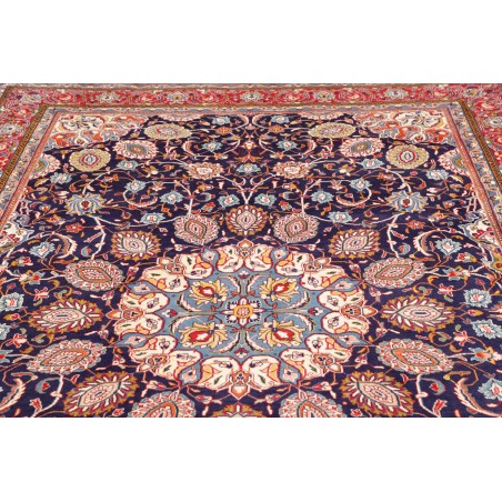 Tappeto Sarough Persia azzurro grigio 215x315