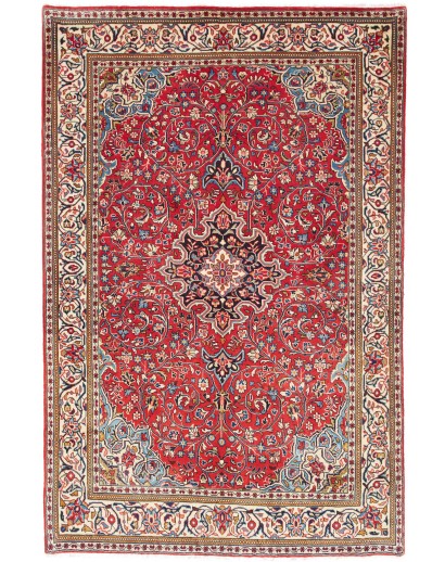 Tappeto Sarough Persia marrone 134x197