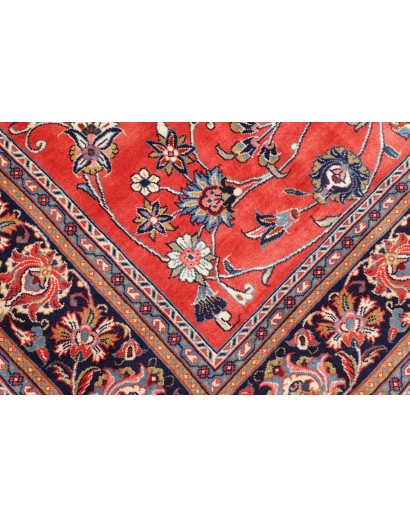 Tappeto Sarough Persia rosso grigio 207x310