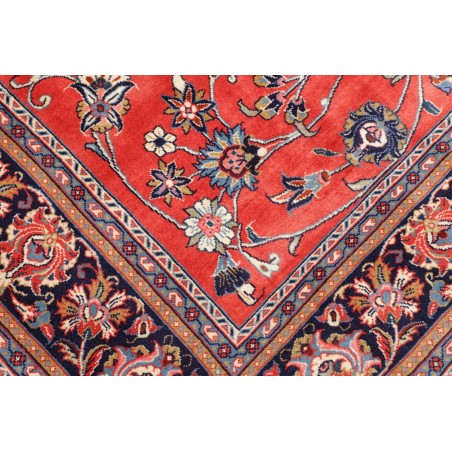 Tappeto Sarough Persia rosso grigio 207x310