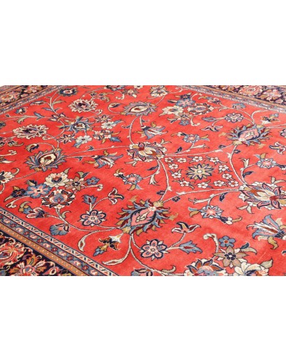 Tappeto Sarough Persia rosso grigio 207x310