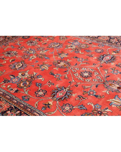 Tappeto Sarough Persia rosso grigio 200x312