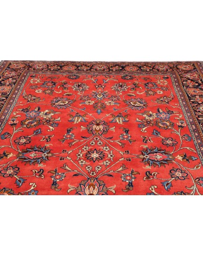 Tappeto Sarough Persia rosso grigio 200x312