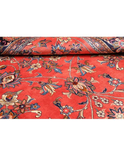 Tappeto Sarough Persia rosso grigio 200x312