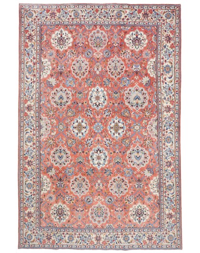 Tappeto Jahrom Persia marrone bianco 196x300