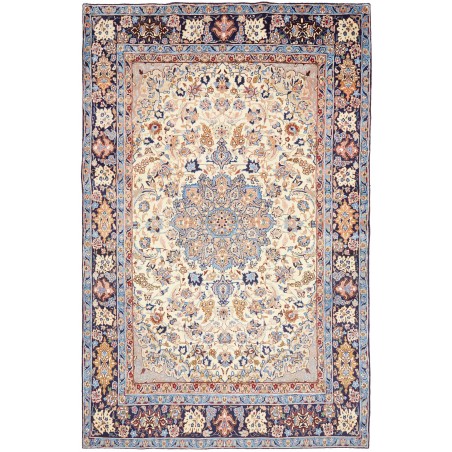 Tappeto Nadjafabad Persia beige grigio 200x313