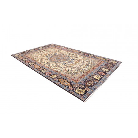 Tappeto Nadjafabad Persia beige grigio 200x313