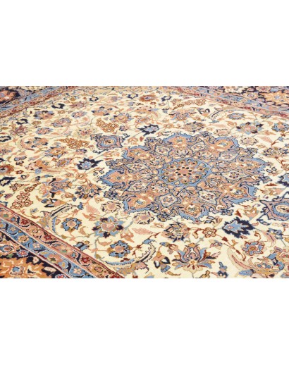 Tappeto Nadjafabad Persia beige grigio 200x313