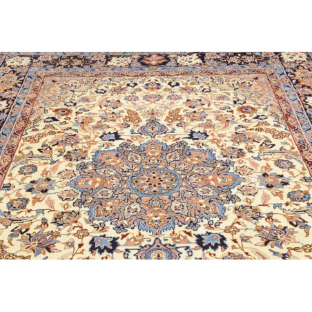 Tappeto Nadjafabad Persia beige grigio 200x313