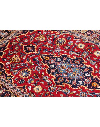 Tappeto Kashan Fine Persia marrone grigio 105x155