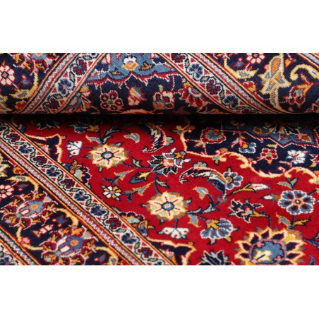 Tappeto Kashan Fine Persia marrone grigio 105x155