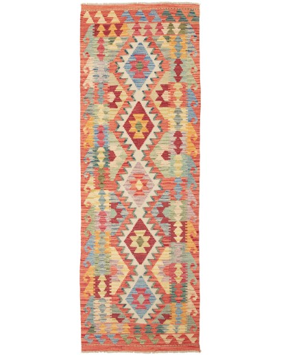 Tappeto Kilim Afghanistan marrone 82x244