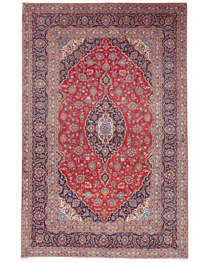 Tappeto Ardakan Persia azzurro giallo 207x318