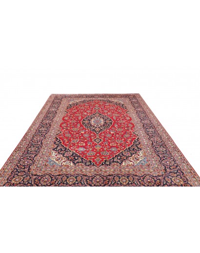 Tappeto Ardakan Persia azzurro giallo 207x318