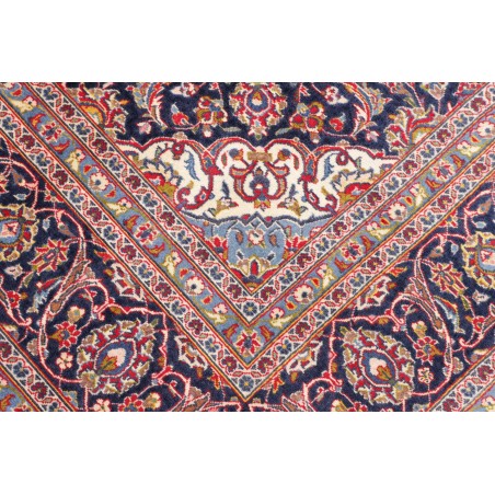 Tappeto Ardakan Persia azzurro giallo 207x318