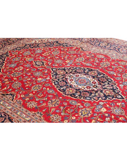 Tappeto Ardakan Persia azzurro giallo 207x318