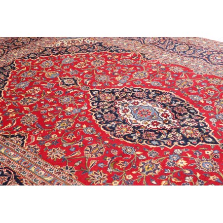 Tappeto Ardakan Persia azzurro giallo 207x318