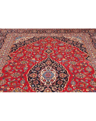 Tappeto Ardakan Persia azzurro giallo 207x318