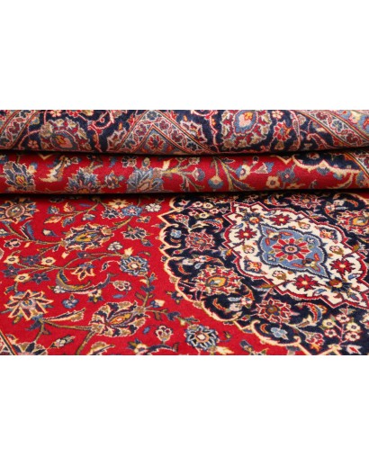 Tappeto Ardakan Persia azzurro giallo 207x318