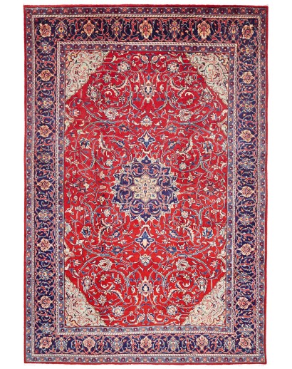 Tappeto Sarough Persia marrone grigio 212x314