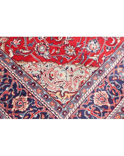 Tappeto Sarough Persia marrone grigio 212x314