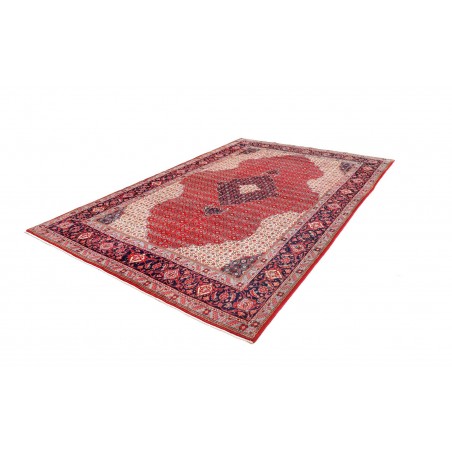 Tappeto Sarough Persia marrone grigio 214x313